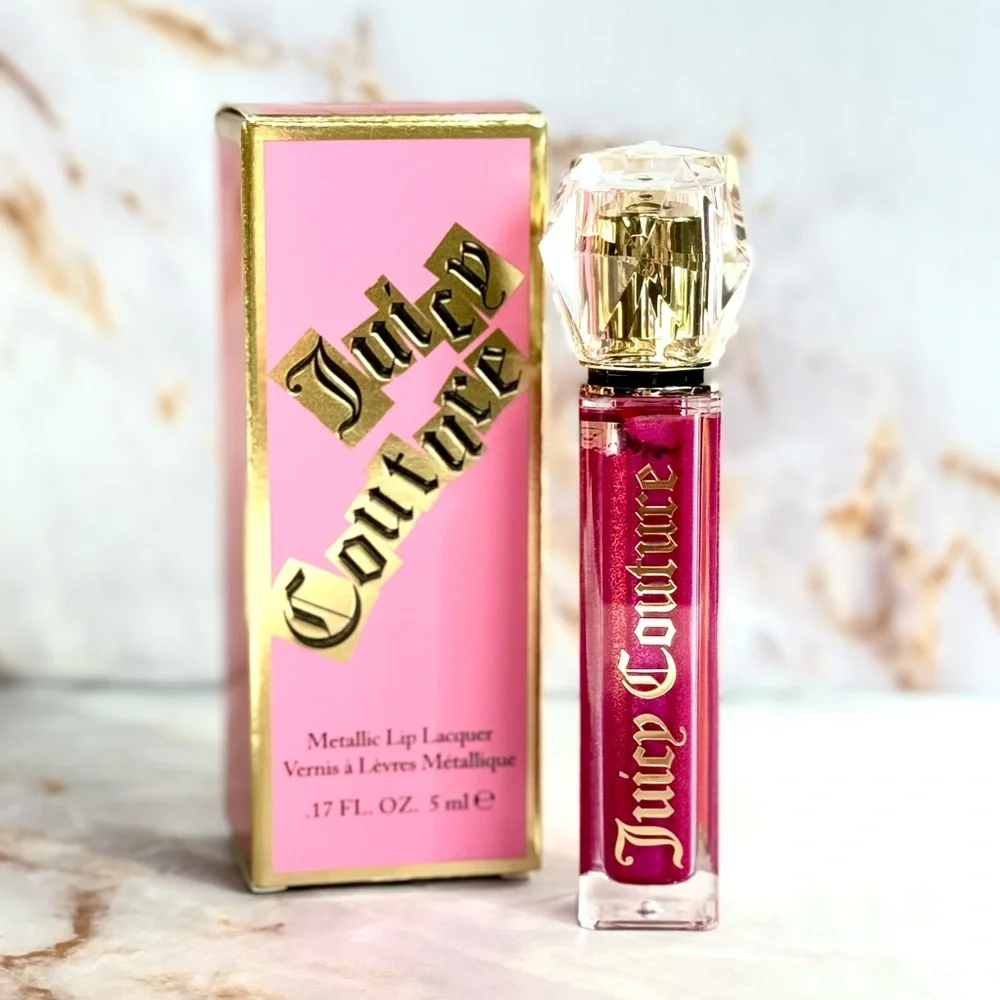 Juicy Couture Metallic Lip Lacquer in the shade Femme Metale Lipstick Gloss